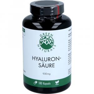 GREEN NATURALS Hyaluronsäure 930 mg vegan Kapseln