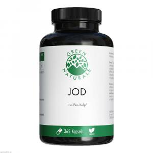 GREEN NATURALS Jod aus Bio-Kelp 200 μg Kapseln