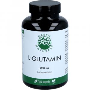 GREEN NATURALS L-Glutamin 3000 mg vegan Kapseln