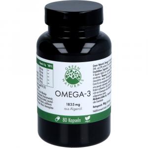 GREEN NATURALS Omega-3 Kapseln 1835 mg vegan+DHA