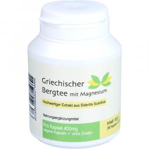 GRIECHISCHER Bergtee Extrakt mit Magnesium Kapseln