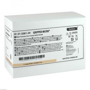 GRIPPER Micro Port Punktionsnadeln 19 Gx25 mm