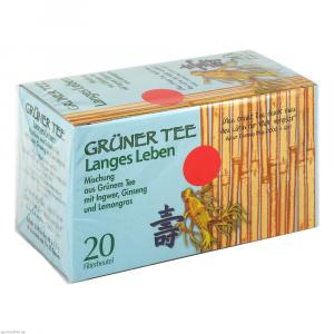 GRÜNER TEE+Ingwer+Ginseng Filterbeutel