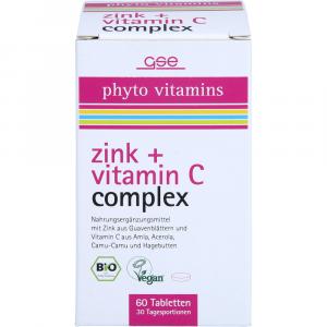 GSE Zink+Vitamin C Complex Bio Phyto Vitamins Tab.