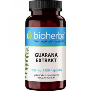 GUARANA EXTRAKT 360 mg Kapseln