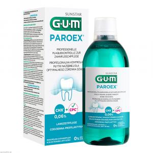 GUM PAROEX 0,06% CHX Mundspülung