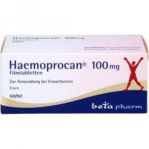 HAEMOPROCAN 100 mg Filmtabletten