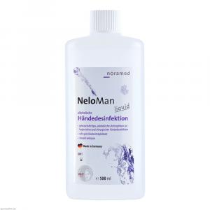 HÄNDEDESINFEKTION alkohol.Spenderflasche NeloMan