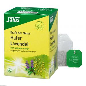 HAFER LAVENDEL Tee Bio Salus Filterbeutel