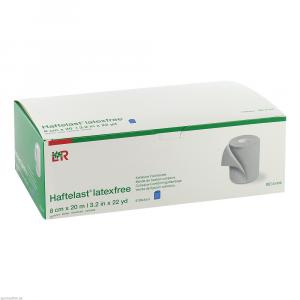 HAFTELAST Fixierb.kohäs.latexfrei 8 cmx20 m blau