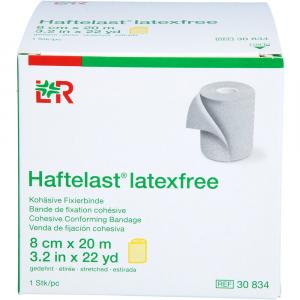 HAFTELAST Fixierb.kohäs.latexfrei 8 cmx20 m gelb