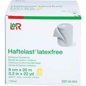 HAFTELAST Fixierb.kohäs.latexfrei 8 cmx20 m gelb