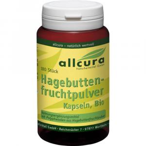 HAGEBUTTEN FRUCHTPULVER Kapseln Bio