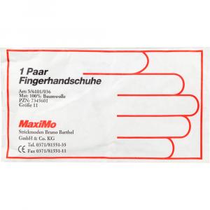HANDSCHUHE Baumwolle Gr.11 Überlänge