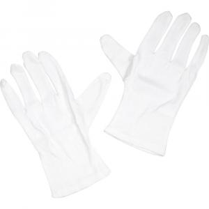 HANDSCHUHE Baumwolle Gr.8 gebleicht