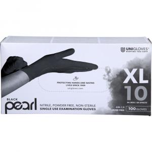 HANDSCHUHE Einmal Nitril XL schwarz
