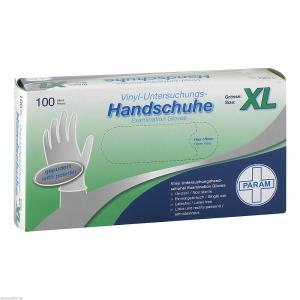 HANDSCHUHE Einmal Vinyl gepudert XL