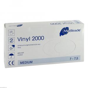 HANDSCHUHE Einmal Vinyl mittel
