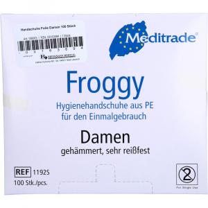 HANDSCHUHE Folie Frauen m.langer Stulpe