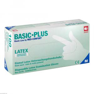 HANDSCHUHE Latex leicht gepudert mittel