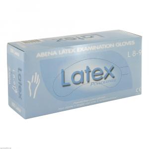 HANDSCHUHE Latex ungepudert large 4389