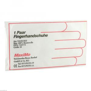 HANDSCHUHE Strick Baumwolle Gr. 10 dünn