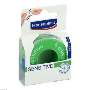 HANSAPLAST Fixierpfl.Sensitive 1,25 cmx5 m