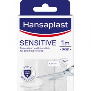 HANSAPLAST Sensitive Pflast.hypoallergen 6 cmx1 m