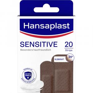 HANSAPLAST Sensitive Pflasterstrips hautton dark