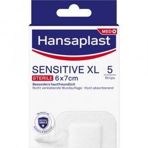 HANSAPLAST Sensitive Wundverband steril 6x7 cm