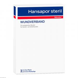 HANSAPOR steril Wundverband 8x10 cm