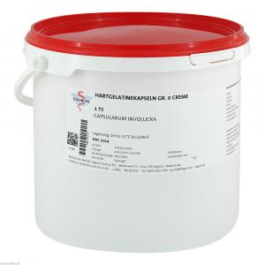 HARTGELATINEKAPSELN Gr.0 creme