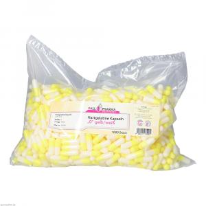 HARTGELATINEKAPSELN Gr.0 grün/weiß
