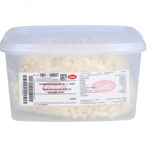 HARTGELATINEKAPSELN Gr.1 weiß