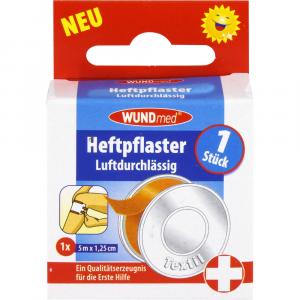 HEFTPFLASTER Textil 1,25 cmx5 m