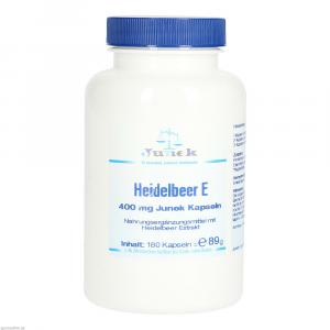 HEIDELBEER E 400 mg Junek Kapseln