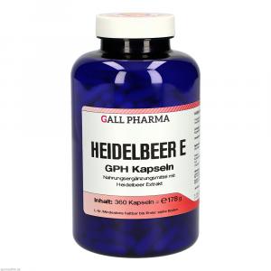 HEIDELBEER E 400 mg Kapseln