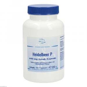 HEIDELBEER P 400 mg Junek Kapseln