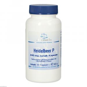 HEIDELBEER P 400 mg Junek Kapseln