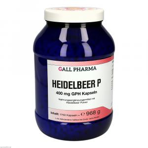 HEIDELBEER P 400 mg Kapseln