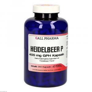 HEIDELBEER P 400 mg Kapseln