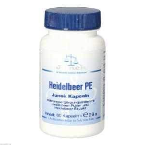 HEIDELBEER PE Junek Kapseln