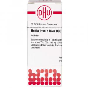 HEKLA lava e lava D 30 Tabletten