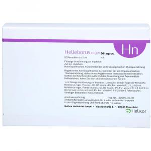 HELLEBORUS NIGER D 6 aquos.Ampullen