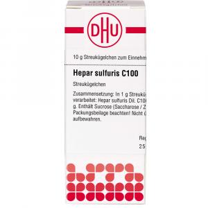 HEPAR SULFURIS C 100 Globuli