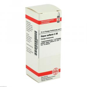 HEPAR SULFURIS C 30 Dilution