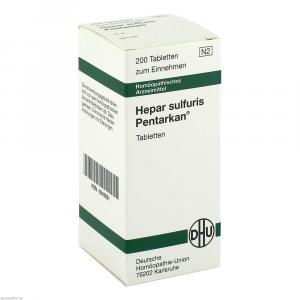 HEPAR SULFURIS PENTARKAN Tabletten