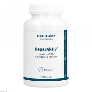 HEPARAKTIV SOD+Bio-Mariendistel+Bio-Koriander Kps.