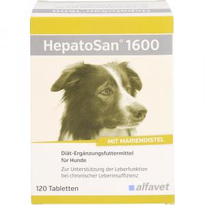 HEPATOSAN 1600 Diät-Erg.Futterm.Tab.f.Hunde