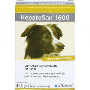 HEPATOSAN 1600 Diät-Erg.Futterm.Tab.f.Hunde